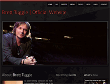 Tablet Screenshot of bretttuggle.com